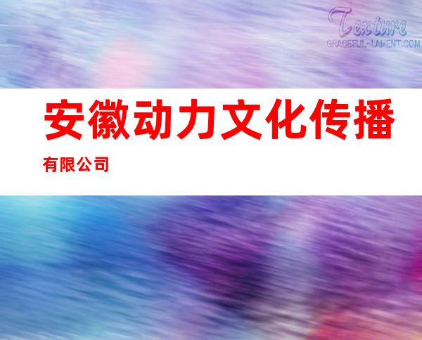 安徽动力文化传播有限公司